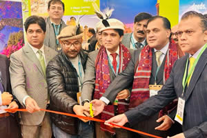 Pakistan Pavilion at World Travel Mart (WTM) inaugurated by Wasi Shah, State Minister for Tourism at London ExCel