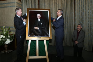 High Commissioner unveils Quaid-i-Azam's portrait at London's iconic National Liberal Club