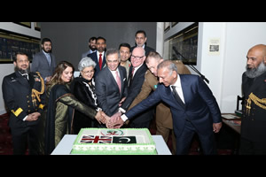 75 Years of Pakistan-UK defense relations celebrated at the Royal Military Academy Sandhurst