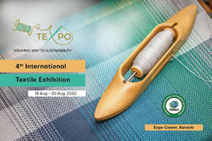 4th Edition International Textile Exhibition Karachi Pakistan 18th August – 20th August 2022