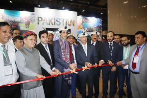 Pakistan Pavilion at World Tourism Market inaugurated by Awn Chaudry, Adviser to the PM on Sports and Tourism