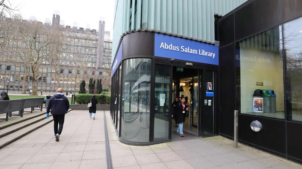 Central Library of Imperial College London named after Dr. Abdus Salam, the first Nobel Laureate from Pakistan