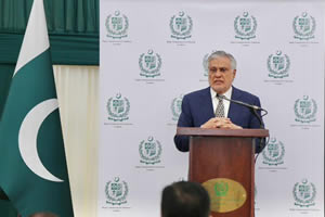 Deputy Prime Minister/Foreign Minister, Senator Mohammad Ishaq Dar , addressed the British-Pakistani Lawyers Forum regarding India's unlawful attempt to unilaterally suspend the Indus Waters Treaty - an action that constitutes both a red line and an existential threat to Pakistan's 240 million citizens.