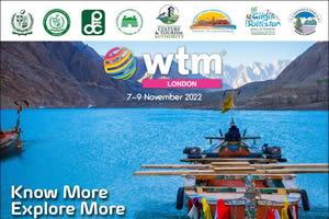 Visit Pakistan Come to our fabulous stand AS-940 at World Travel Market, ExCel London from 7-9 Nov 2022 to meet with our team & explore limitless opportunities in travel & tourism sector of Pakistan.