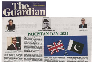 The Gurdian Pakistan Day Supplement