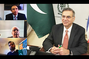 High Commissioner holds virtual interaction with the Pakistani Community in Birmingham