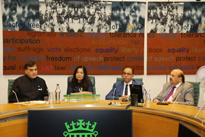 High Commissioner Dr. Mohammad Faisal briefs members of APPG on Pakistan regarding current Pakistan - India situation