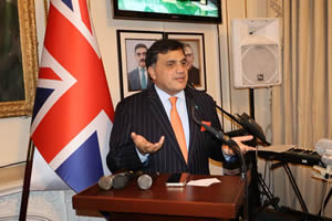 Christmas Dinner held at Pakistan High Commission, London